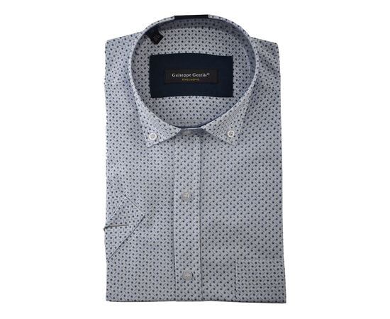 Сорочка чоловіча класична Guiseppe 19, Розмір: XL, Колір: белая с узором | Інтернет-магазин Vels