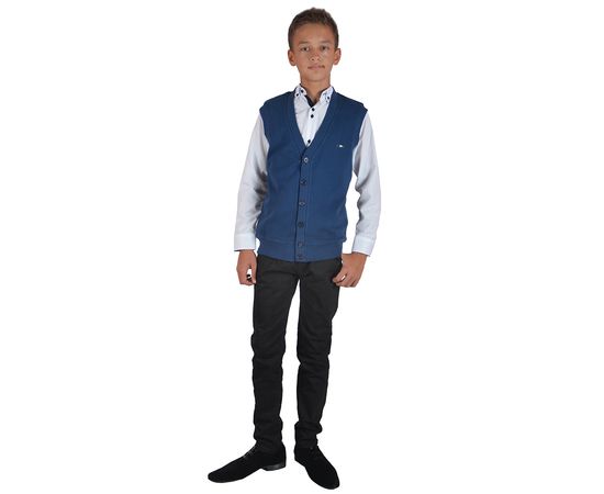 Жилет подростковый Cegisa 8001, Размер: 152/12, Цвет: синий, фото 5 | Интернет-магазин Vels