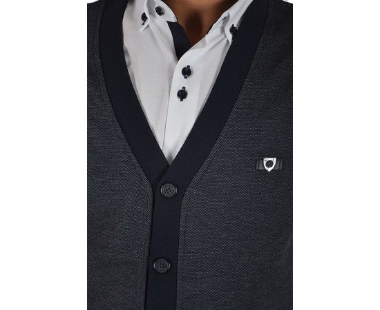 Жилет подростковый Cegisa 8047, Размер: 152/12, Цвет: темно синий, фото 3 | Интернет-магазин Vels