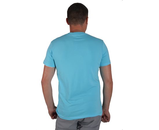 Футболка мужская Zinzolin 2868-01, Размер: L, Цвет: голубой, фото 2 | Интернет-магазин Vels