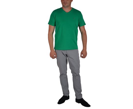 Футболка чоловіча великий розмір Zinzolin 3078-03, Розмір: 2XL, Колір: зелёный, фото 3 | Інтернет-магазин Vels