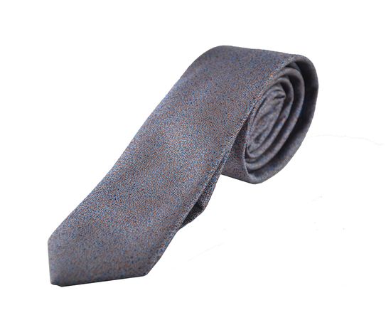 Краватка чоловіча з хусткою Quesste 44, Колір: серо-синий | Інтернет-магазин Vels