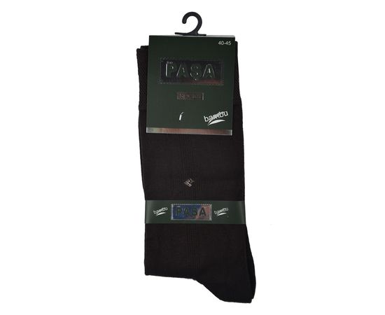 Носки мужские Pasa 055-08, Размер: 40-45, Цвет: коричневый | Интернет-магазин Vels