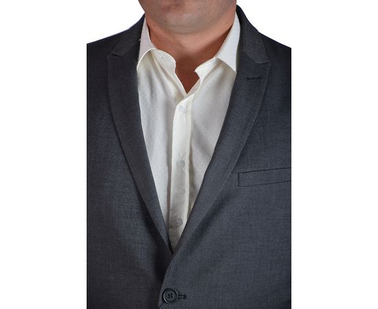 Пиджак мужской приталенный Vels 6-012-3 з, Размер: 48, Цвет: серый, фото 6 | Интернет-магазин Vels