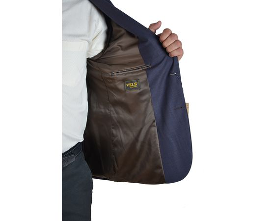 Пиджак мужской приталенный Vels 9069/8 з, Размер: 48, Цвет: темно-фиолетовый, фото 2 | Интернет-магазин Vels