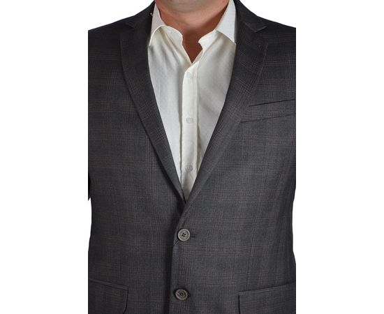 Пиджак мужской приталенный Vels 9078/2з, Размер: 48/176, Цвет: коричневый, клетка, фото 6 | Интернет-магазин Vels