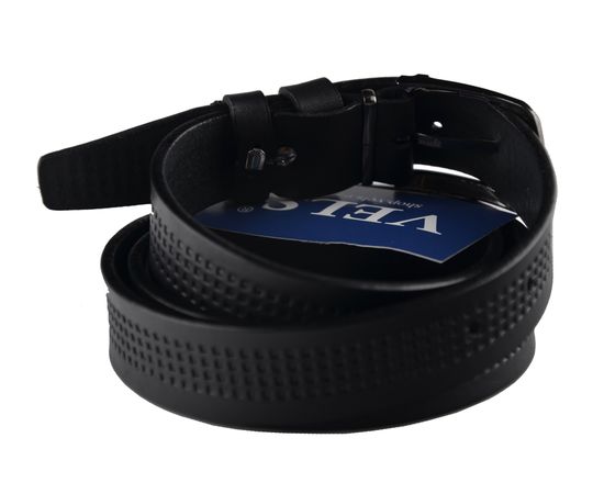 Ремень детский кожаный VELS 30 мм 29, Размер: 100, Цвет: чёрный, фото 2 | Интернет-магазин Vels