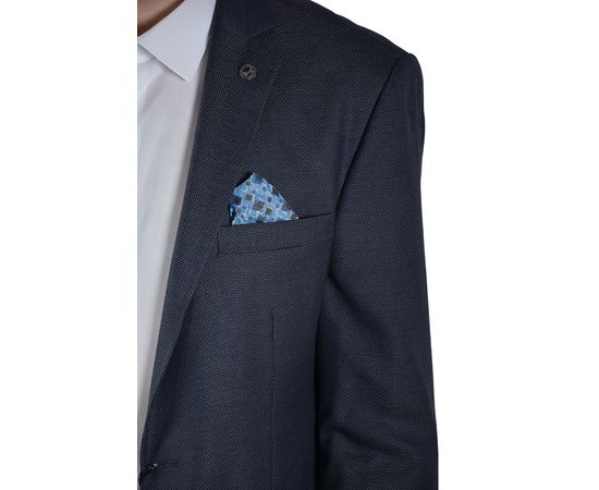 Костюм мужской Renzo 1826, Размер: 54, Цвет: серо-синяя рябь, фото 5 | Интернет-магазин Vels