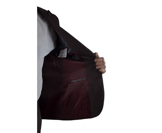 Костюм мужской Renzo 1855, Размер: 46, Цвет: марсал, фото 6 | Интернет-магазин Vels