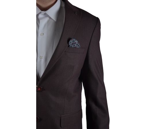 Костюм мужской Renzo 1855, Размер: 46, Цвет: марсал, фото 7 | Интернет-магазин Vels
