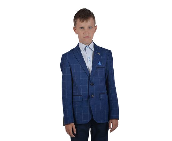 Пиджак детский Paulo Carveli 200 06, Размер: 26, Цвет: синий клетка | Интернет-магазин Vels