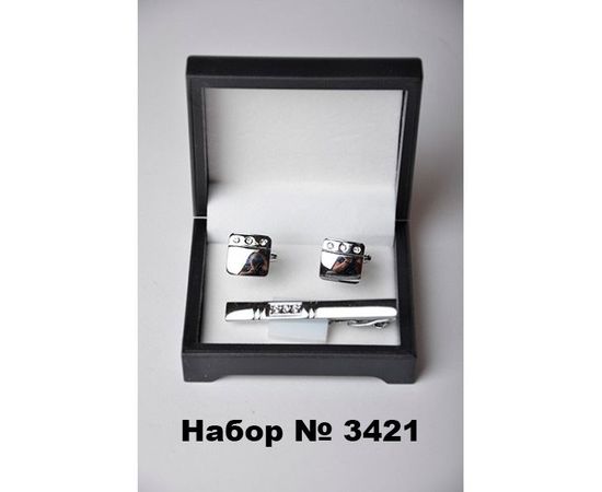 Запонка зажим набор, Размер: 0, Цвет: золото, фото 5 | Интернет-магазин Vels