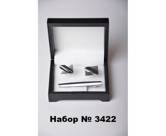 Запонка зажим набор, Размер: 0, Цвет: золото, фото 6 | Интернет-магазин Vels