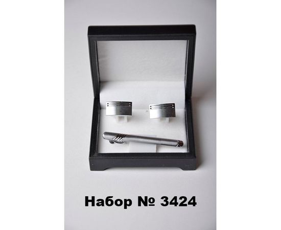 Запонка зажим набор, Размер: 0, Цвет: золото, фото 8 | Интернет-магазин Vels