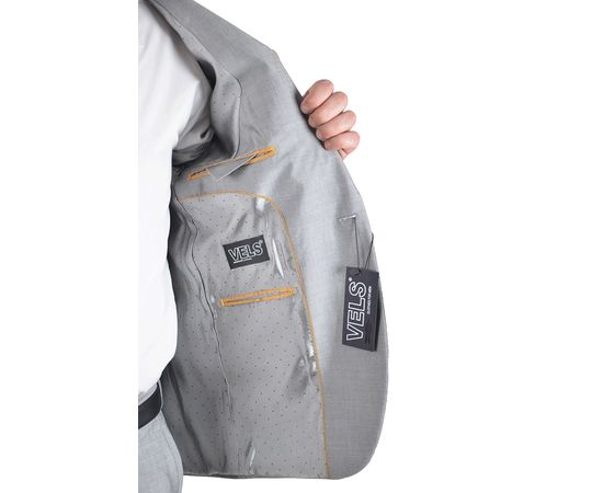 Костюм Vels 38301/2 (Р42/1), Размер: 182-88-78, Цвет: серый, фото 5 | Интернет-магазин Vels