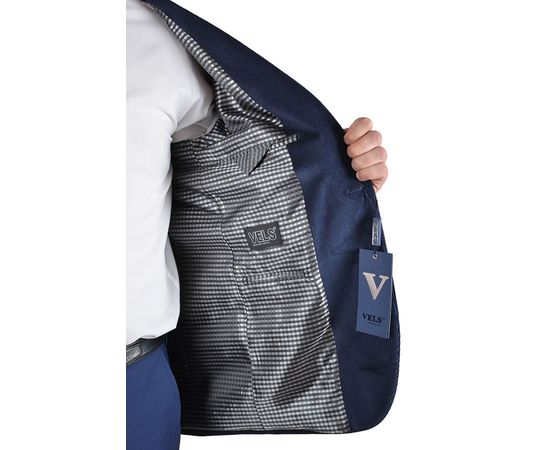 Пиджак Vels вельвет голубой (Р58/1), Размер: 48/170, Цвет: голубой, фото 8 | Интернет-магазин Vels