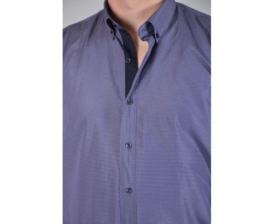 Рубашка VELS 1005 отд., пр., Размер: M, Цвет: графит в мелкую клетку, фото 3 | Интернет-магазин Vels