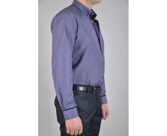 Рубашка VELS 1005 отд., пр., Размер: M, Цвет: графит в мелкую клетку, фото 5 | Интернет-магазин Vels