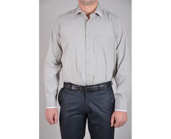 Рубашка VELS 1009 дв.в., кл., Размер: M, Цвет: оливковый, фото 3 | Интернет-магазин Vels