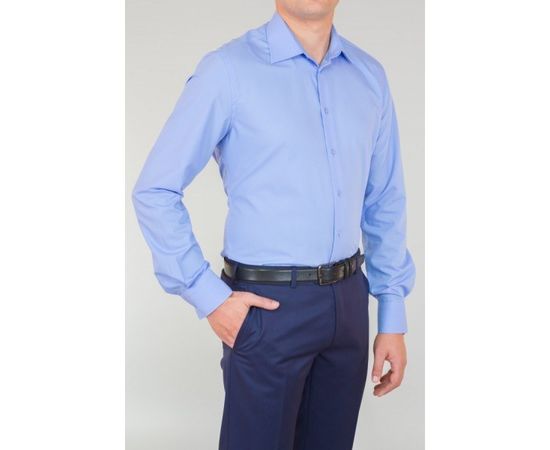 Рубашка VELS 09693 кл., Размер: XS, Цвет: темно-голубой, фото 2 | Интернет-магазин Vels