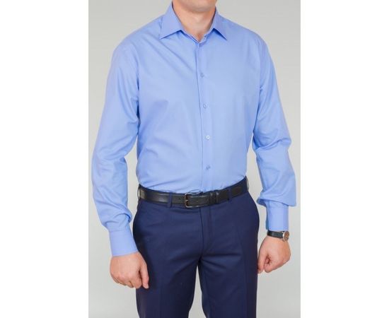 Рубашка VELS 09693 кл., Размер: XS, Цвет: темно-голубой, фото 4 | Интернет-магазин Vels