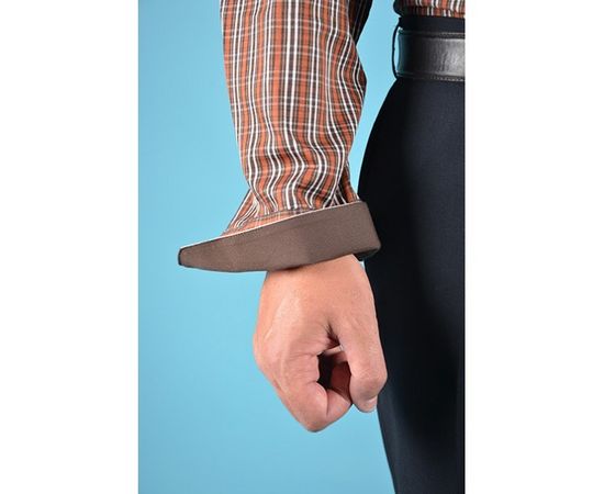 Сорочка VELS 11025-2 класична в/р, Розмір: 4XL, Колір: коричн.- кирпичн. полоса, фото 7 | Інтернет-магазин Vels