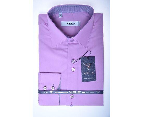 Рубашка VELS 167 отд. дет., Размер: 7, Цвет: сиреневый | Интернет-магазин Vels