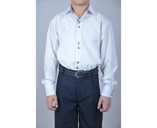 Рубашка VELS 175 отд. дет., Размер: 4, Цвет: молочный , фото 3 | Интернет-магазин Vels