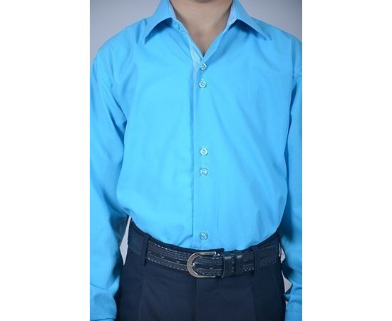 Рубашка VELS 18 отд. дет., Размер: 6, Цвет: ярко голубой , фото 2 | Интернет-магазин Vels