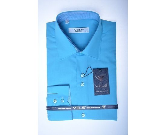 Рубашка VELS 18 отд. дет., Размер: 6, Цвет: ярко голубой  | Интернет-магазин Vels