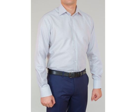 Рубашка VELS 1946-4 кл., Размер: S, Цвет: серая в мелк.клетку, фото 2 | Интернет-магазин Vels