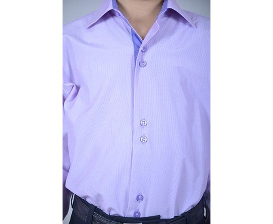 Рубашка VELS 5622/9 отд. дет., Размер: 7, Цвет: светло-фиолет. в мелк. полоску, фото 2 | Интернет-магазин Vels