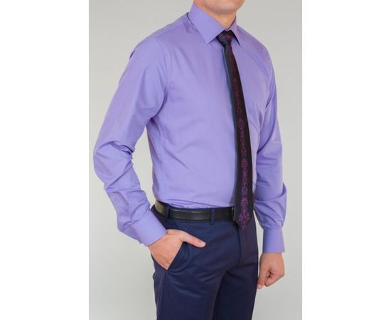 Рубашка VELS Е262 кл., Размер: XS, Цвет: темно-фиолетовый, фото 2 | Интернет-магазин Vels