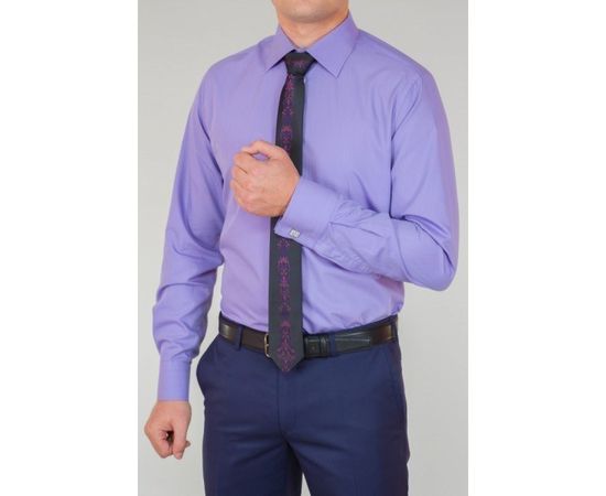 Рубашка VELS Е262 кл., Размер: XS, Цвет: темно-фиолетовый, фото 3 | Интернет-магазин Vels