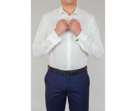 Рубашка VELS F9105 кл., Размер: XS, Цвет: молочный , фото 3 | Интернет-магазин Vels