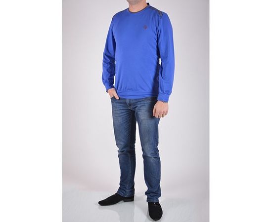 Батник Club JU 4965 102, Розмір: M, Колір: ярко син. джинс. отд., фото 3 | Інтернет-магазин Vels