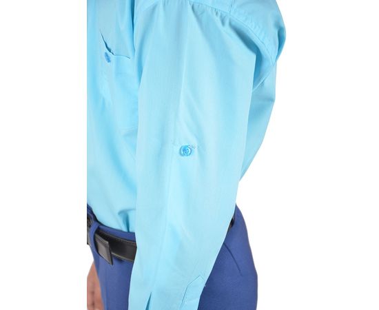 Рубашка VELS 192  дет., Размер: 1, Цвет: бирюза, фото 2 | Интернет-магазин Vels