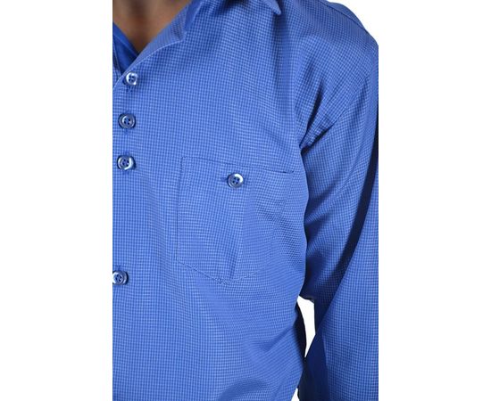 Рубашка VELS 505/6 дет., Размер: 1, Цвет: синяя в клетку, фото 7 | Интернет-магазин Vels