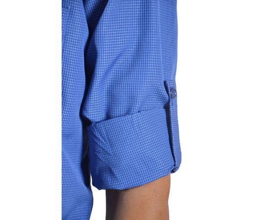 Рубашка VELS 505/6 дет., Размер: 1, Цвет: синяя в клетку, фото 3 | Интернет-магазин Vels