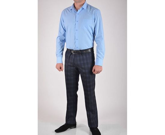 Рубашка VELS 252 пр., Размер: S, Цвет: голубой, фото 2 | Интернет-магазин Vels