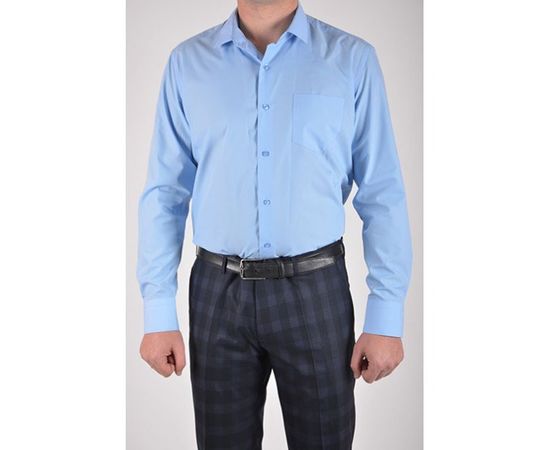 Рубашка VELS 252 пр., Размер: S, Цвет: голубой, фото 3 | Интернет-магазин Vels