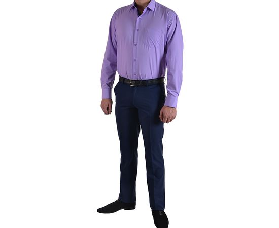 Рубашка VELS 248 кл. отд., Размер: M, Цвет: сиреневый, фото 3 | Интернет-магазин Vels