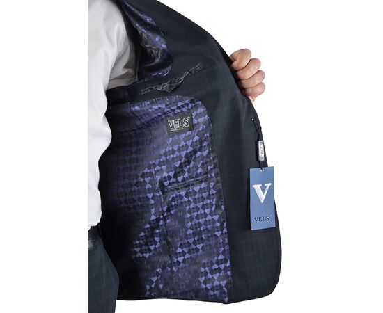 Костюм Vels 1441/1 (Р48/1), Размер: 182-100-90, Цвет: тёмно-серый, фото 12 | Интернет-магазин Vels