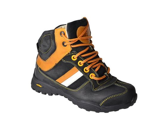 Кросівки BISTFOR 47703/1/164 дитячі з хутром, Розмір: 32, Колір: чёрный с бело-желтым, фото 2 | Інтернет-магазин Vels