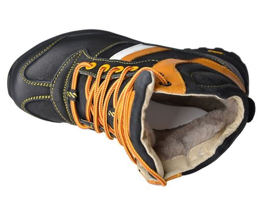 Кросівки BISTFOR 47703/1/164 дитячі з хутром, Розмір: 32, Колір: чёрный с бело-желтым, фото 6 | Інтернет-магазин Vels