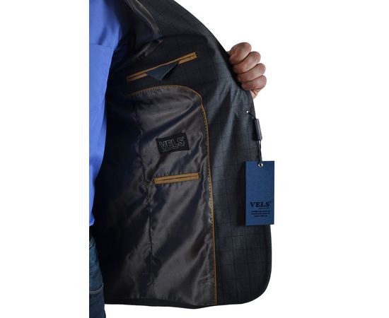 Пиджак Vels S-16/3 (Р20/1), Размер: 50/176, Цвет: серый, фото 7 | Интернет-магазин Vels