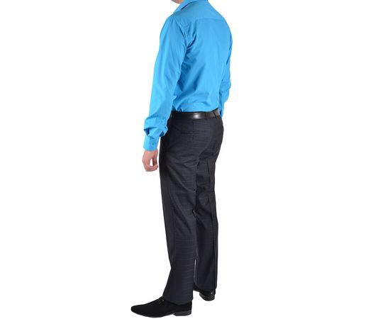 Рубашка VELS 219 кл. отд., Размер: M/176-182, Цвет: голуб. с отделк., фото 4 | Интернет-магазин Vels