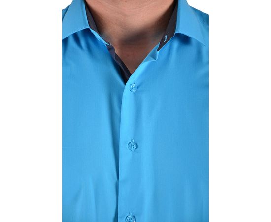 Рубашка VELS 219 кл. отд., Размер: M/176-182, Цвет: голуб. с отделк., фото 5 | Интернет-магазин Vels