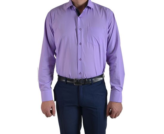 Рубашка VELS 248 кл. отд., Размер: M, Цвет: сиреневый, фото 2 | Интернет-магазин Vels