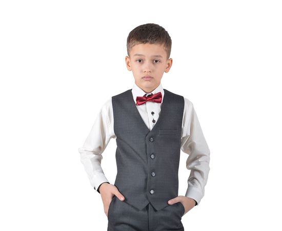 Костюм школьный Vels 0255 (36-40), Размер: 146-72-66, Цвет: темно серый, фото 3 | Интернет-магазин Vels